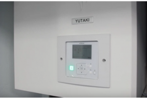 Реконструкция системы отопления и кондиционирования офисных помещений с применением воздушного теплового насоса Hitachi Yutaki S