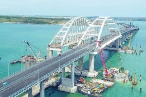 В строительстве Крымского моста использовали украинский щебень