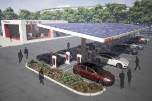 Tesla построит в Украине сеть зарядных станций для авто