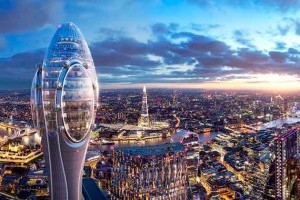 В Лондоне "вырастет" уникальный небоскреб-"тюльпан" (фото)