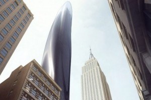 Оригинальная идея: в Нью-Йорке построят небоскреб, способный "исчезать" (фото)