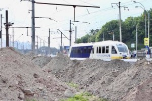На Видубичах почали будувати ще одну платформу для Kyiv Boryspil Express (фото)
