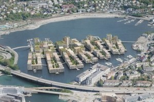 У Норвегії зведуть енергонезалежний район посеред озера (фото)