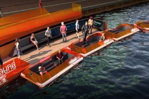 Динамический «мост» из передвигающихся по кругу «беспилотных» лодок создадут в Амстердаме