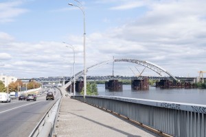 Подольский мост в Киеве могут закончить уже через год: какие существуют проблемы