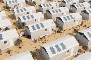 Во Франции создали технологию домов для беженцев из "рулонного" бетона