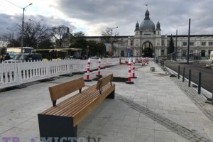  ВІДЕО ДНЯ: У Львові планують відкрити після реконструкції першу частину Двірцевої площі