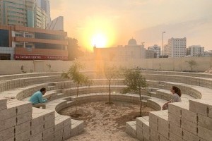 В пустынном городе построили сад с "нулевым потреблением воды" (ФОТО)