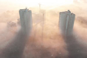 Обережно, забруднене повітря: У Києві знов зафіксовано один з найвищих показників забруднення повітря у світі