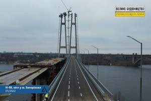 Строительство самого высокого в Украине вантового моста перешло на новый этап (ФОТО)