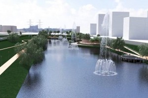Стане одним з найбільших парків столиці: на Троєщині побудують парковий комплекс із фонтанами на воді (ФОТО)