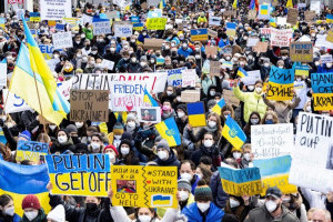 Сьогодні в підтримку України відбудуться мітинги у більш ніж 300 містах світу
