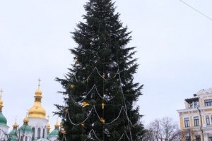 Как Киев готовится к Новому году (фото)