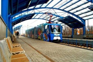 Борщаговскую линию трамвая в Киеве продлят до Дворца спорта