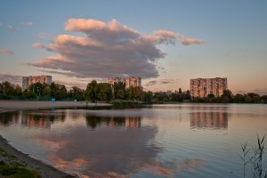В киевском озере запустили новейшую систему очистки воды