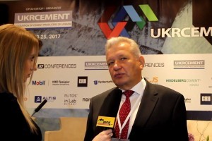 Павло Качур: Цементна промисловість України готова постачати на ринок України продукцію високої європейської якості (Відео)