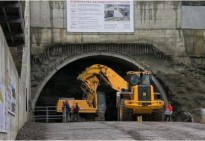 Строительство Бескидского тоннеля: большая часть пути пройдена