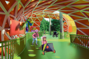 В Днепре появится первый в Украине инклюзивный парк для детей с особыми потребностями