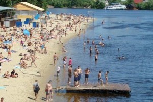 В Киеве появится три новых пляжа