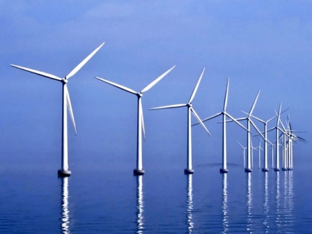 Великобритания, ветропарк, оффшорный ветропарк, графство Йоркшир, компания DONG Energy, проект Hornsea   