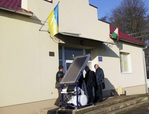 На Закарпатье открыли сельскую мастерскую по производству солнечных коллекторов