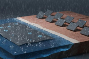 Китайські вчені створили генератор, що перетворює енергію дощу на електрику