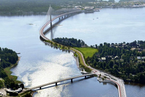 Новий міст у Гельсінкі став найдовшим у світі для пішоходів і трамваїв (ФОТО)