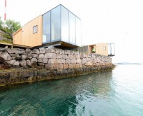 Релакс на скалистом берегу: на острове Манхаузен (Норвегия) построен удивительный резорт-отель (Фото)