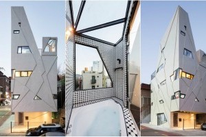 Нестандартная геометрия: в Корее построили дом для фотографа, который боится больших прямоугольных окон (фото)