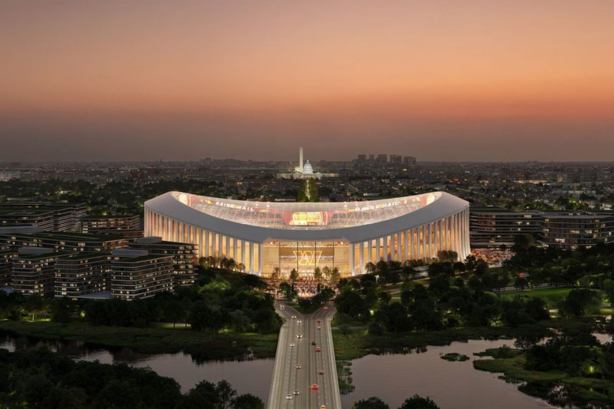 Продовжить архітектурну спадщину міста: оприлюднено перші рендери нового стадіону у Вашингтоні (ВІЗУАЛІЗАЦІЇ)