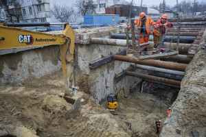 Будівництво метро на Виноградар: як просуваються роботи (ФОТО)