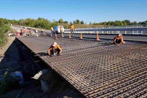 Текущий ремонт моста на автодороге Р-46 Харьков-Ахтырка км 80 + 419 у с. Купьеваха