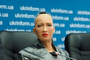В Киев приехала всемирно известная робот-женщина София