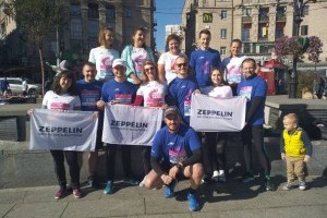 Команда компанії Цеппелін Україна взяла участь у 9TH WIZZ AIR KYIV CITY MARATHON