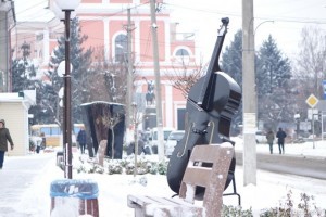 На Вінниччині, у столиці "Щедрика" встановили вуличні інсталяції (ФОТО)