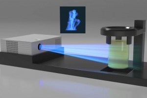 Ученые создали уникальный 3D-принтер, который печатает объекты с помощью проецирования (видео)