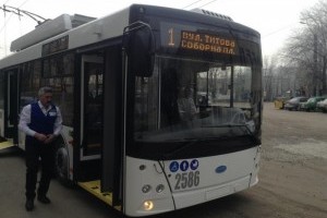В Днепре появятся 44 современных троллейбуса