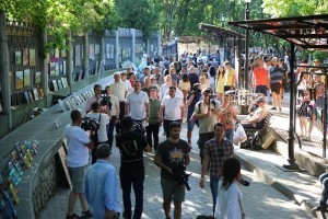В Києві відкрили оновлену Алею художників