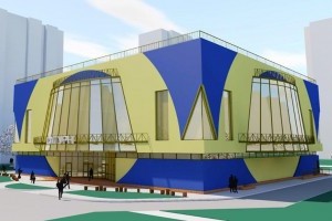 Яким буде новий фасад скандального спорткомплексу на Райдужному в Києві  (фото) 