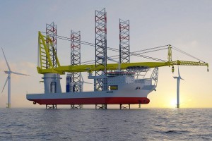  Огромное крановое судно будет создано для монтажа крупнейшего в мире ветропарка (ФОТО, ВИДЕО)