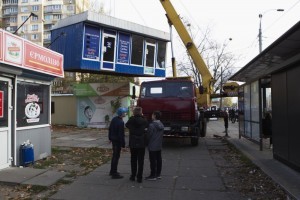 За пять лет в Киеве демонтировали больше 12 тысяч МАФов