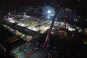 ВИДЕО ДНЯ: В Амстердаме за 3 суток построили тоннель под железнодорожной станцией