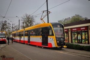 Как выглядит первый секционный трамвай украинского производства (ФОТО, ВИДЕО)