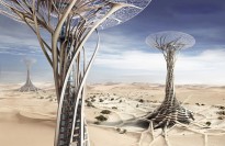Китайские архитекторы хотят строить в пустынях энергоэффективные небоскребы из песка 