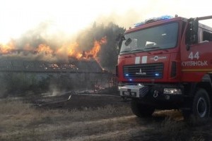 До 300 грн на житло для постраждавших від пожежі на Харківщині та Луганщині