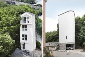 5-этажный дом построен на площади всего в 20 кв. метров: корейский архитектор оригинально решил вопрос с жильем (ФОТО)