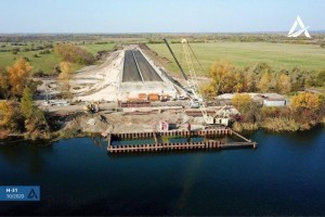 Соединит Днепр и Киев: началось масштабное строительство нового 100-метрового моста (ФОТО)