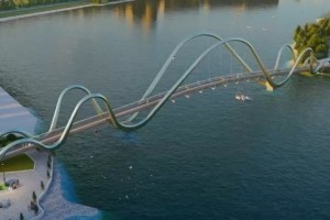 Розпочалось будівництво нового київського мосту на острів Оболонський (ФОТО)