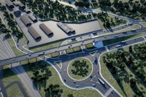 Строительство Северной объездной дороги в Днепре: уникальная эстакада и 2600 автомобилей в час
