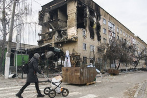 У Київській обласній військовій адміністрації анонсували початок відбудови Гостомеля